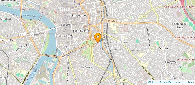 localisation de l'entreprise MADAME NASTASIA GILBERT à TOULOUSE