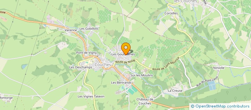 localisation de l'entreprise MADAME NASTASIA PETEUIL  COUCHES