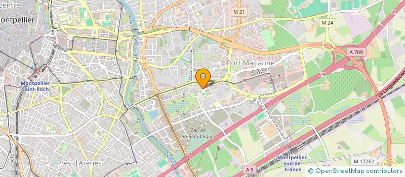 localisation de l'entreprise MADAME NASTASSJA PESCHAUD CHABRET DU RIEU à MONTPELLIER