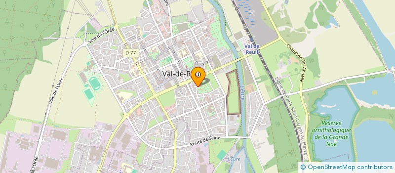 localisation de l'entreprise MADAME NASTASYA VASSEUR  VAL-DE-REUIL