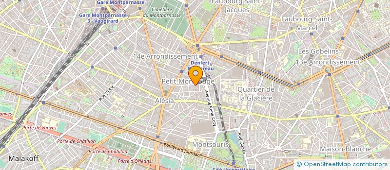 localisation de l'entreprise MADAME NASTAZIA BOUC  PARIS