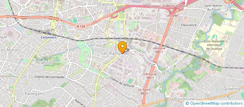 localisation de l'entreprise MADAME NATACHA ALOZY à COLOMIERS