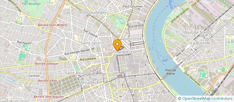 localisation de l'entreprise MADAME NATACHA AURE  BORDEAUX