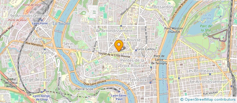 localisation de l'entreprise MADAME NATACHA BAILLOUX à LYON