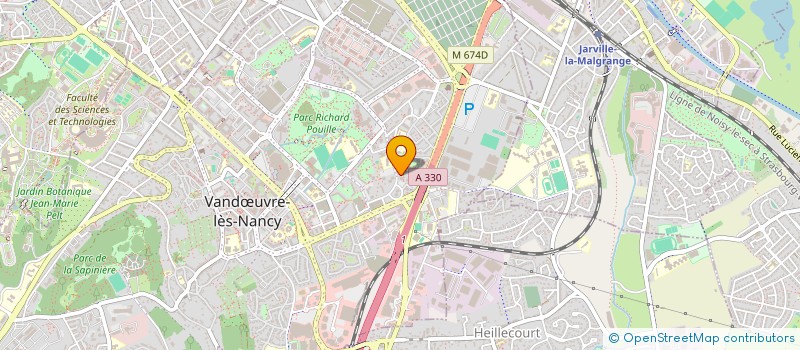 localisation de l'entreprise MADAME NATACHA BARBIER  VANDUVRE-LES-NANCY