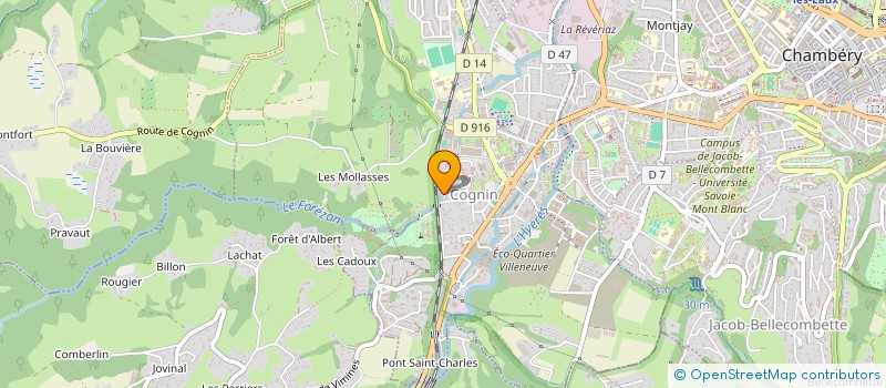 localisation de l'entreprise MADAME NATACHA BARTHELEMY  COGNIN