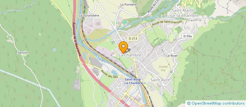 localisation de l'entreprise MADAME NATACHA BEGOU à SAINT-MARTIN-SUR-LA-CHAMBRE