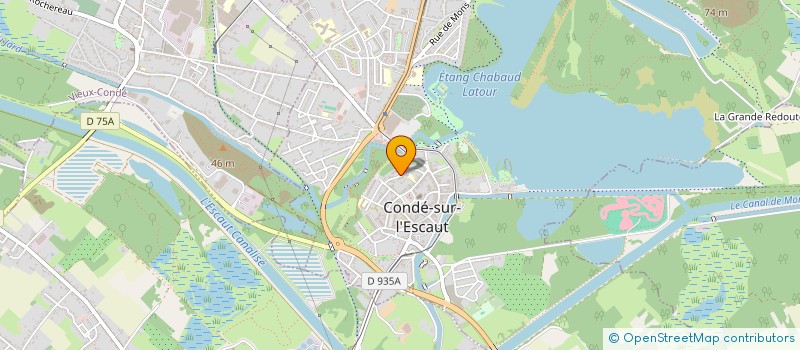 localisation de l'entreprise MADAME NATACHA BERNHARD  CONDE-SUR-L'ESCAUT