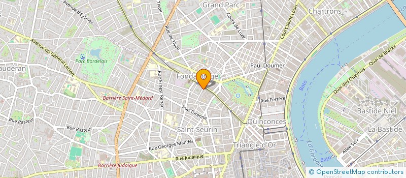 localisation de l'entreprise MADAME NATACHA BERNIER  BORDEAUX