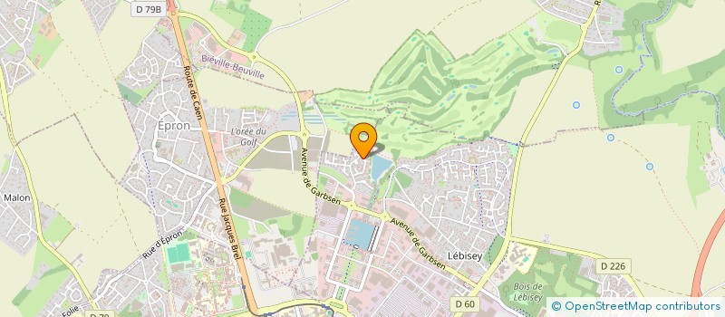 localisation de l'entreprise MADAME NATACHA BIRIOUKOFF  HEROUVILLE-SAINT-CLAIR