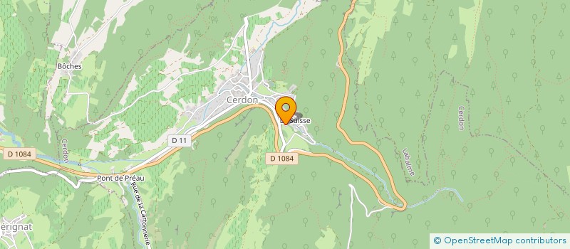 localisation de l'entreprise MADAME NATACHA BLANDIN à CERDON