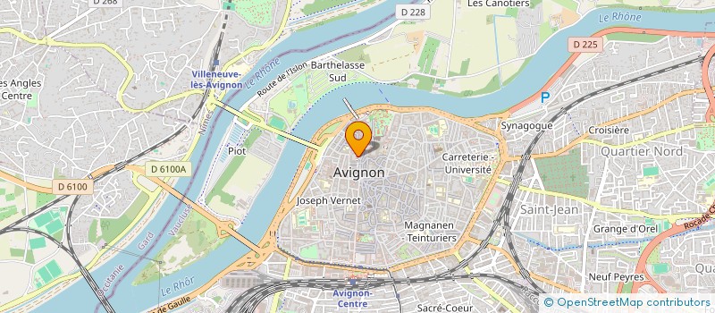 localisation de l'entreprise MADAME NATACHA BLOUIN  AVIGNON