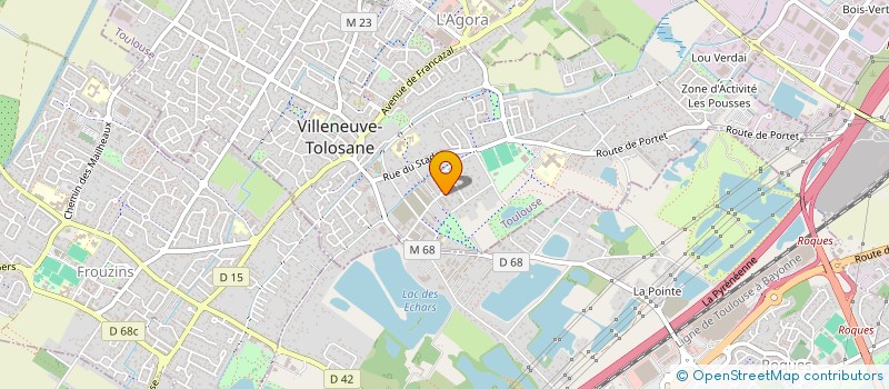 localisation de l'entreprise MADAME NATACHA BOASMAN à VILLENEUVE-TOLOSANE