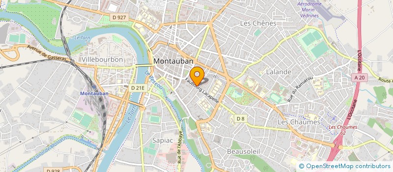 localisation de l'entreprise MADAME NATACHA BOFFETTI  MONTAUBAN