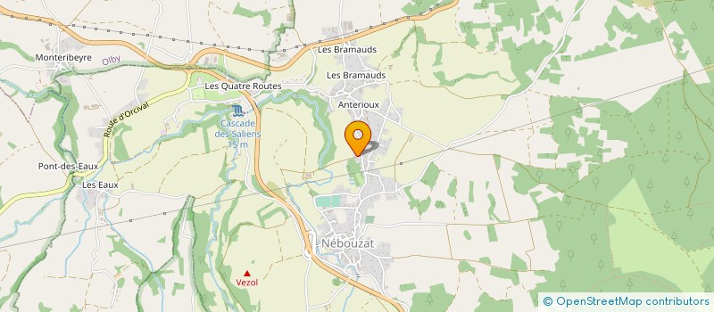 localisation de l'entreprise MADAME NATACHA BONY  NEBOUZAT