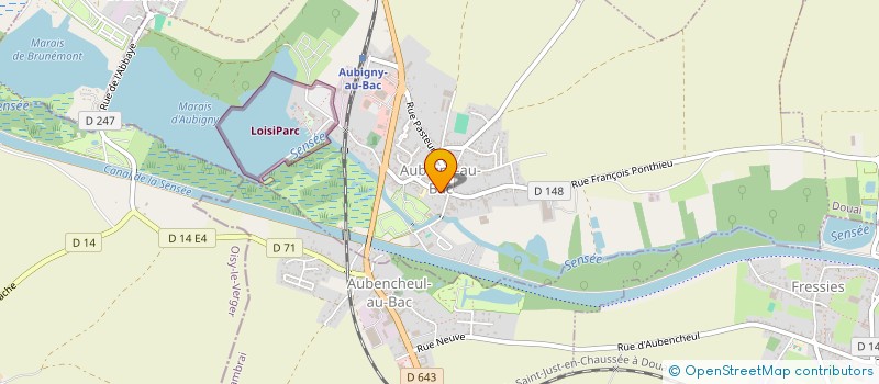 localisation de l'entreprise MADAME NATACHA BOT à AUBIGNY-AU-BAC