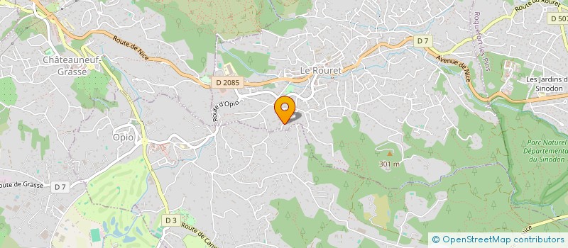 localisation de l'entreprise MADAME NATACHA BOULTER  LE ROURET