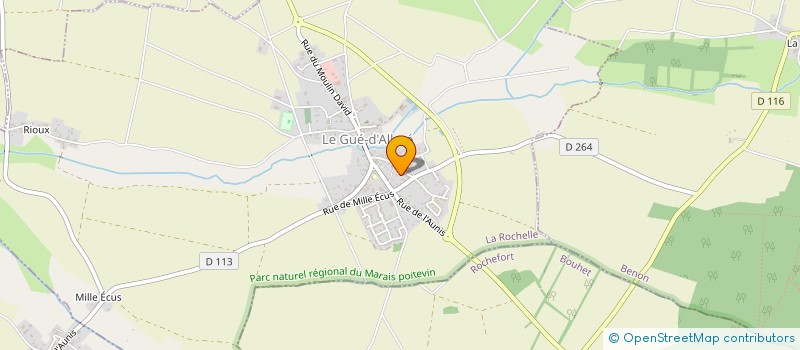 localisation de l'entreprise MADAME NATACHA BOUSSIQUET à LE GUE-D'ALLERE