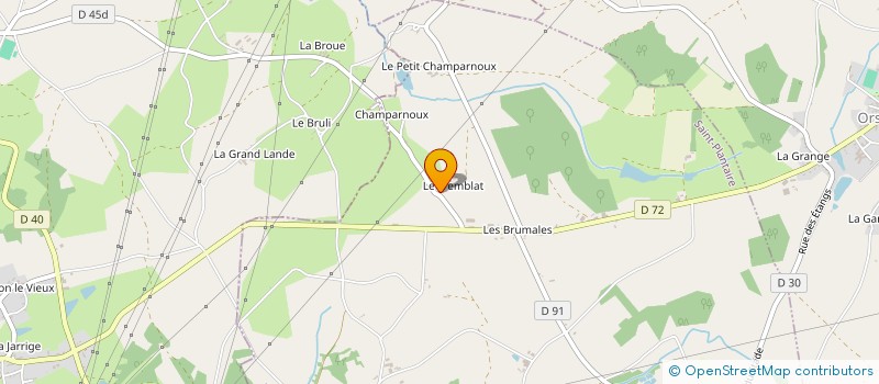 localisation de l'entreprise MADAME NATACHA BRICHE à SAINT-PLANTAIRE