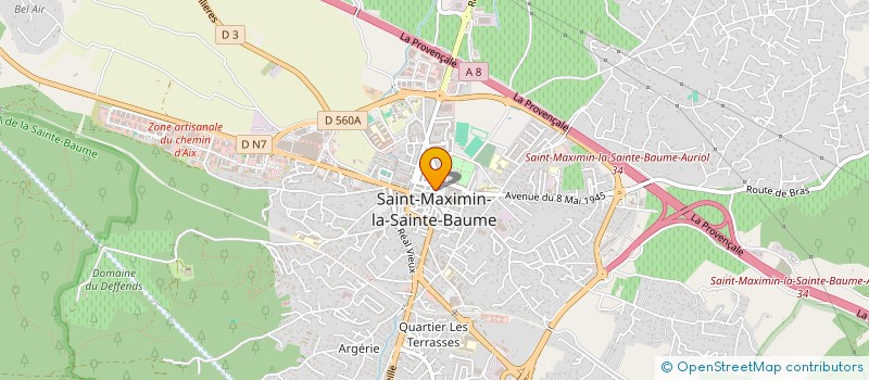 localisation de l'entreprise MADAME NATACHA CASTAGNETO à SAINT-MAXIMIN-LA-SAINTE-BAUME