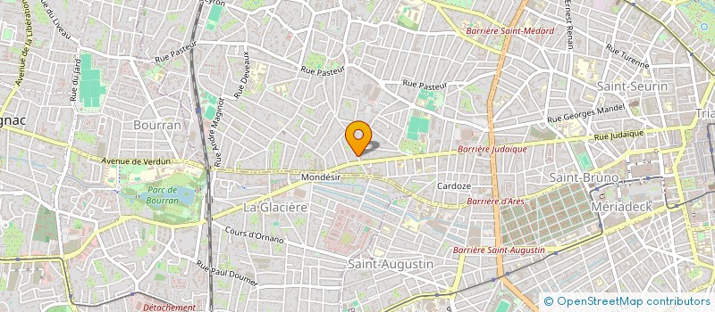 localisation de l'entreprise MADAME NATACHA CATUHE  BORDEAUX