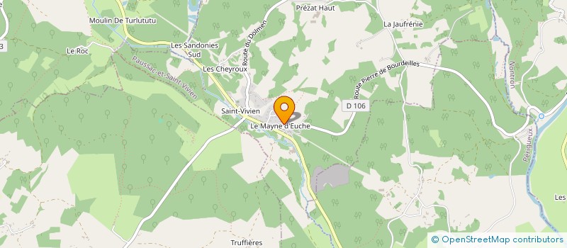 localisation de l'entreprise MADAME NATACHA CHEMINADE à BRANTOME EN PERIGORD