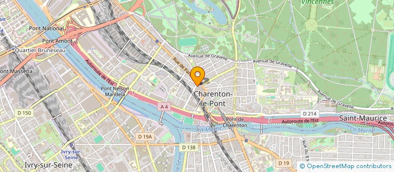 localisation de l'entreprise MADAME NATACHA CHIKLI  CHARENTON-LE-PONT