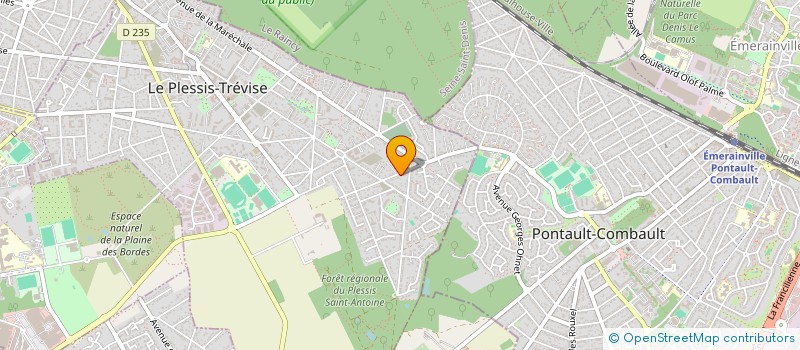 localisation de l'entreprise MADAME NATACHA CHIRANIAN à LE PLESSIS-TREVISE