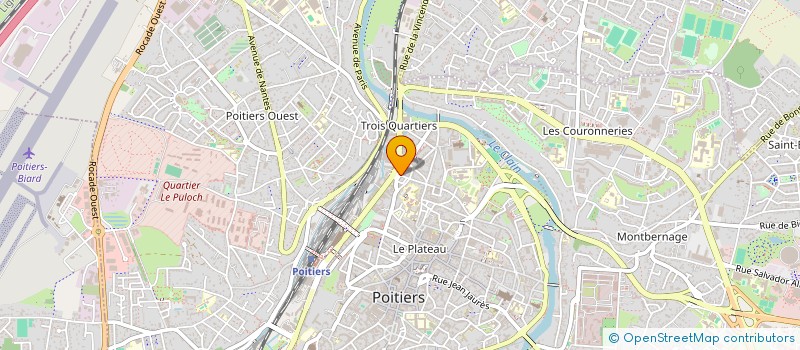 localisation de l'entreprise MADAME NATACHA CIEMNY à POITIERS