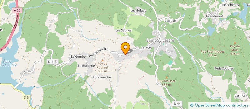 localisation de l'entreprise MADAME NATACHA CLEMENT à CHAPTELAT