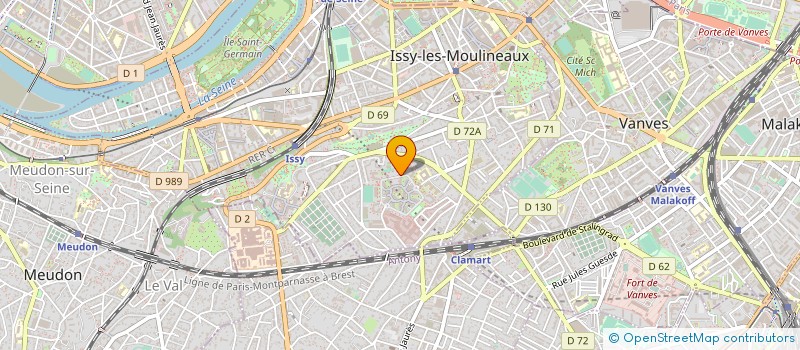 localisation de l'entreprise MADAME NATACHA COQUELIN à ISSY-LES-MOULINEAUX