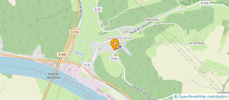 localisation de l'entreprise MADAME NATACHA DEHAYS  RIVES-EN-SEINE