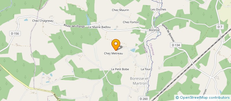 localisation de l'entreprise MADAME NATACHA DELAGE  BORESSE-ET-MARTRON