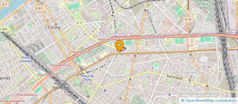 localisation de l'entreprise MADAME NATACHA DEMAY  PARIS