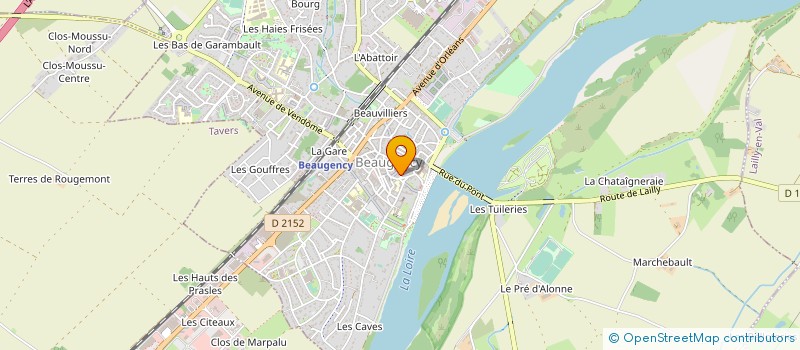 localisation de l'entreprise MADAME NATACHA DENIAU à BEAUGENCY