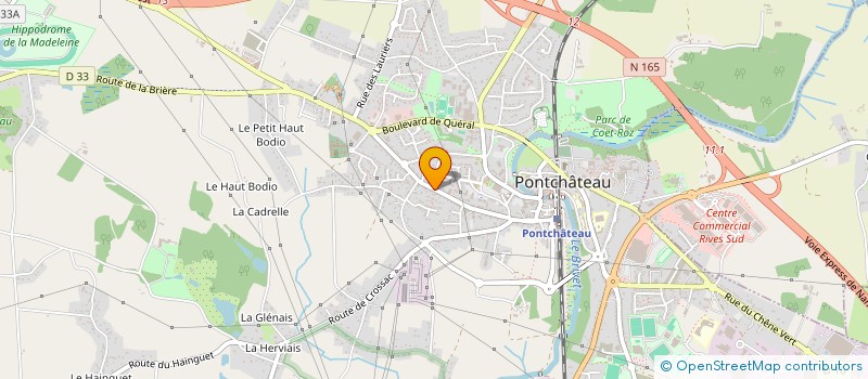 localisation de l'entreprise MADAME NATACHA DEPOORTERE  PONTCHATEAU