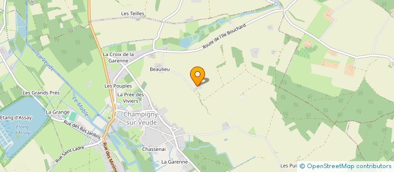 localisation de l'entreprise MADAME NATACHA DEROUET  MARIGNY-MARMANDE