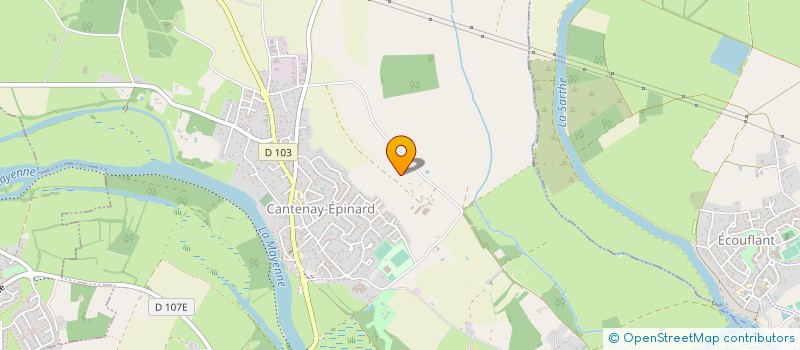 localisation de l'entreprise MADAME NATACHA DICHARD  CANTENAY-EPINARD