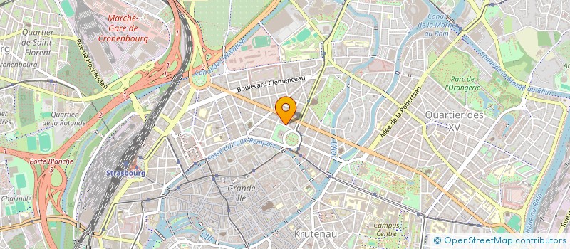 localisation de l'entreprise MADAME NATACHA DISEGNI à STRASBOURG