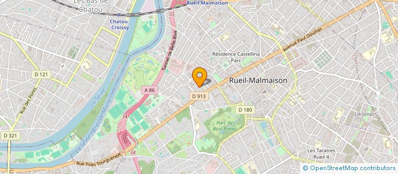localisation de l'entreprise MADAME NATACHA DUCATEZ  RUEIL-MALMAISON