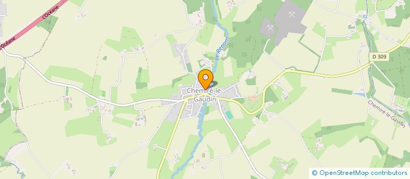 localisation de l'entreprise MADAME NATACHA DUFRANCATEL  CHEMIRE-LE-GAUDIN