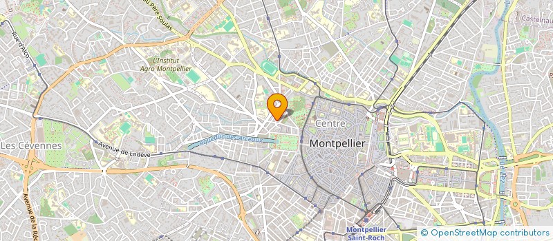 localisation de l'entreprise MADAME NATACHA DUPRE à MONTPELLIER