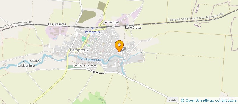 localisation de l'entreprise MADAME NATACHA DURAND  PAMPROUX