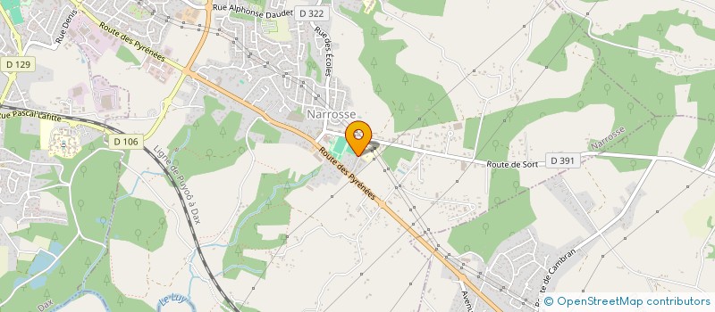 localisation de l'entreprise MADAME NATACHA ESCALIN  NARROSSE