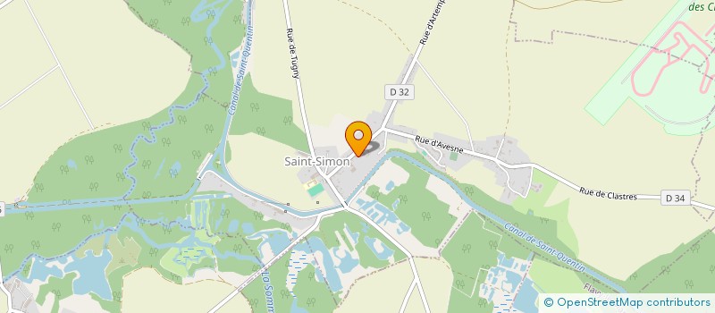 localisation de l'entreprise MADAME NATACHA FASTENACKELS  SAINT-SIMON