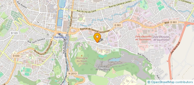 localisation de l'entreprise MADAME NATACHA FAUVEL  CHERBOURG-EN-COTENTIN