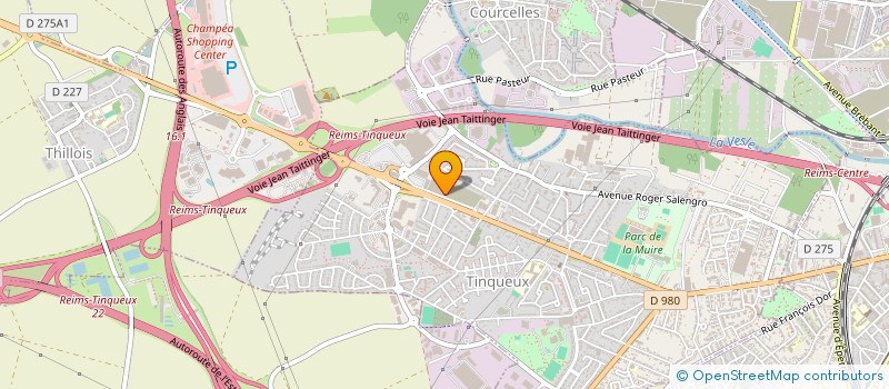 localisation de l'entreprise MADAME NATACHA FIACRE  TINQUEUX