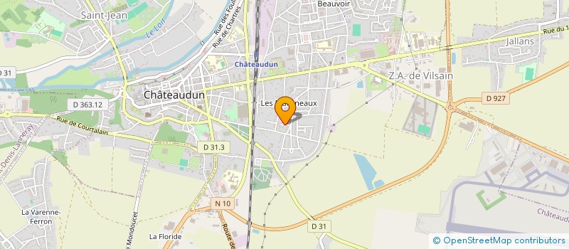 localisation de l'entreprise MADAME NATACHA FILIPE OUTERELO à CHATEAUDUN