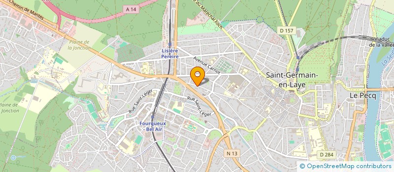 localisation de l'entreprise MADAME NATACHA FIN  SAINT-GERMAIN-EN-LAYE