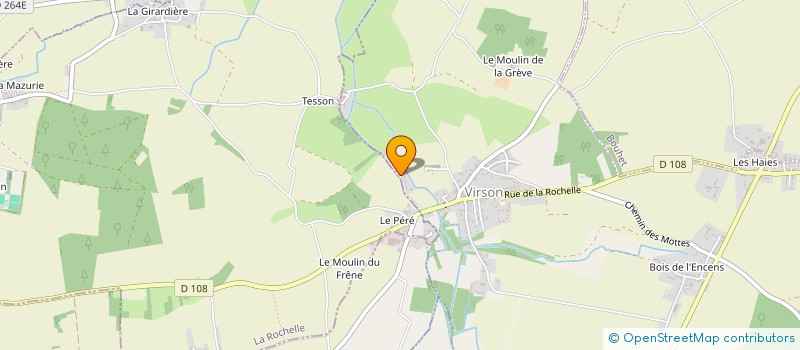 localisation de l'entreprise MADAME NATACHA FONVIEILLE  VIRSON